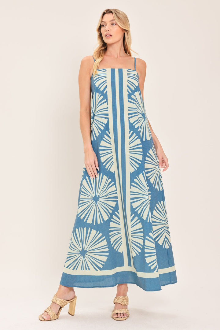 Lark Dress in WASHED BLUE