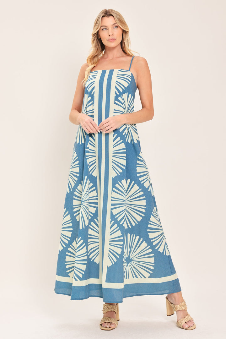 Lark Dress in WASHED BLUE