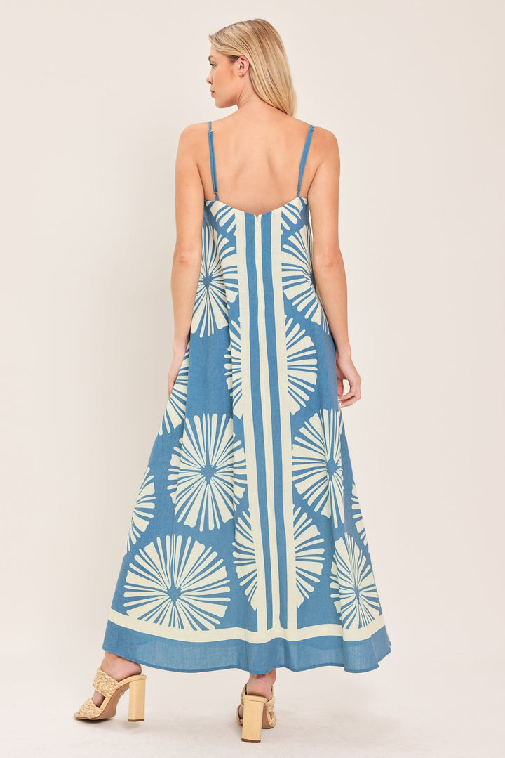 Lark Dress in WASHED BLUE