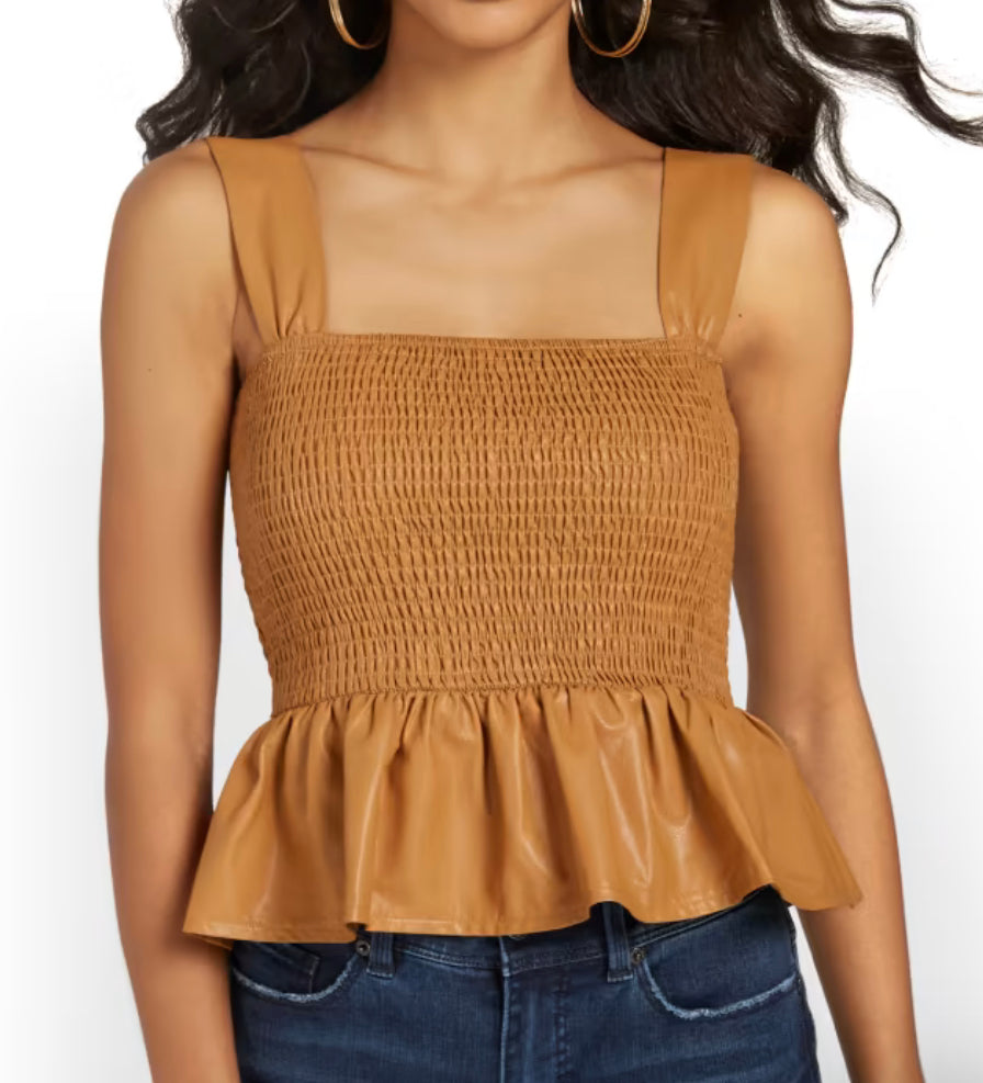 ELASTIC THICK SPAGETTI TOP
