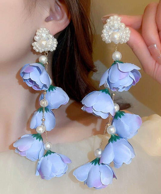 Flower Cascade Earrings