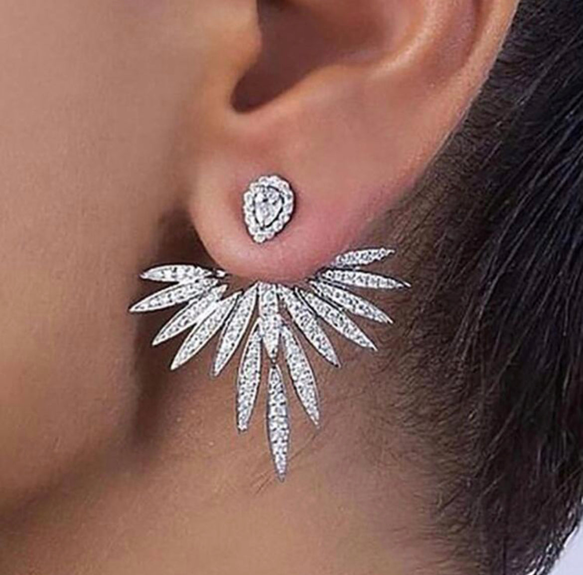 Crystal Burst Earring