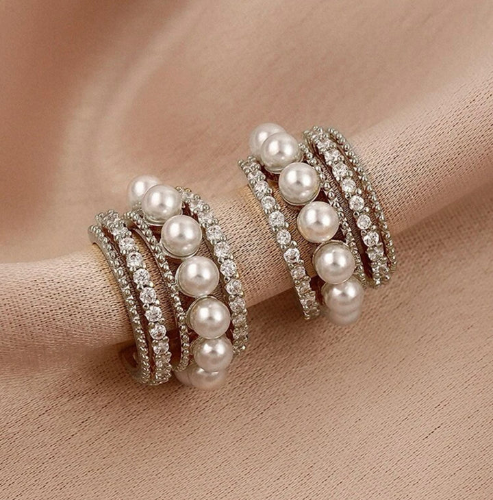 Diamond and Pearl Hoop