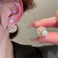 Crystal and Pearl Earring