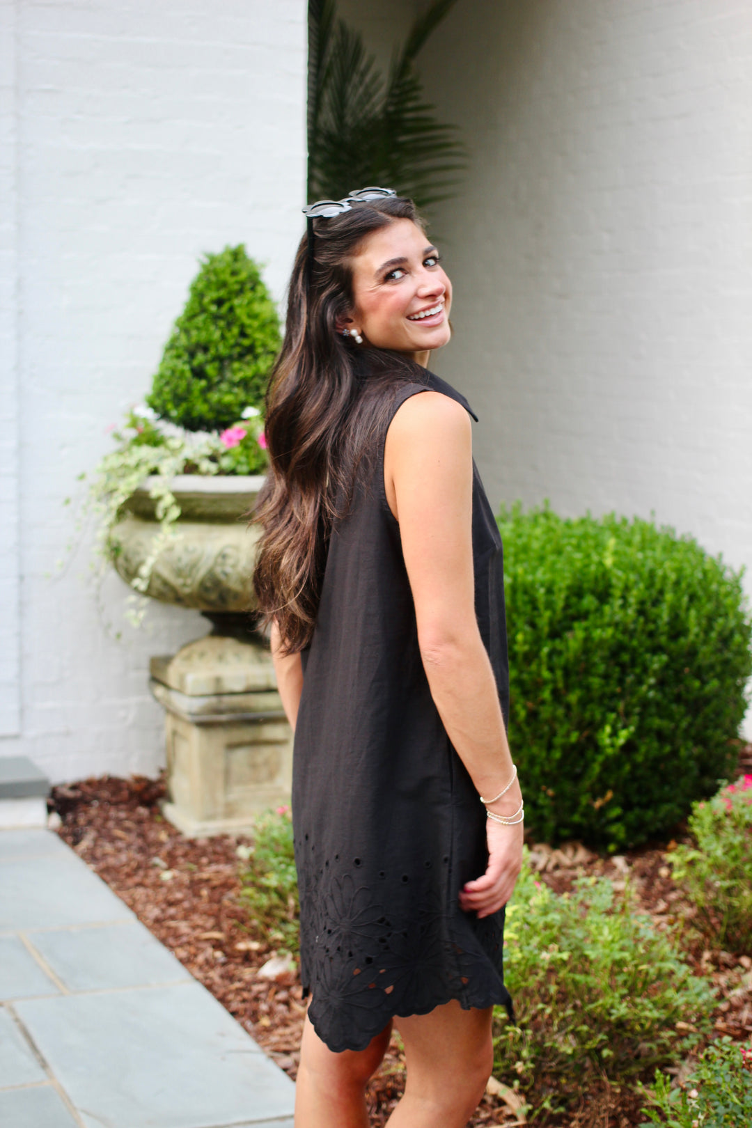 Magnolia Eyelet Mini Dress