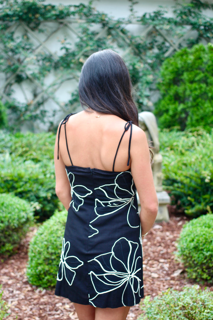 Midnight Garden Mini Dress