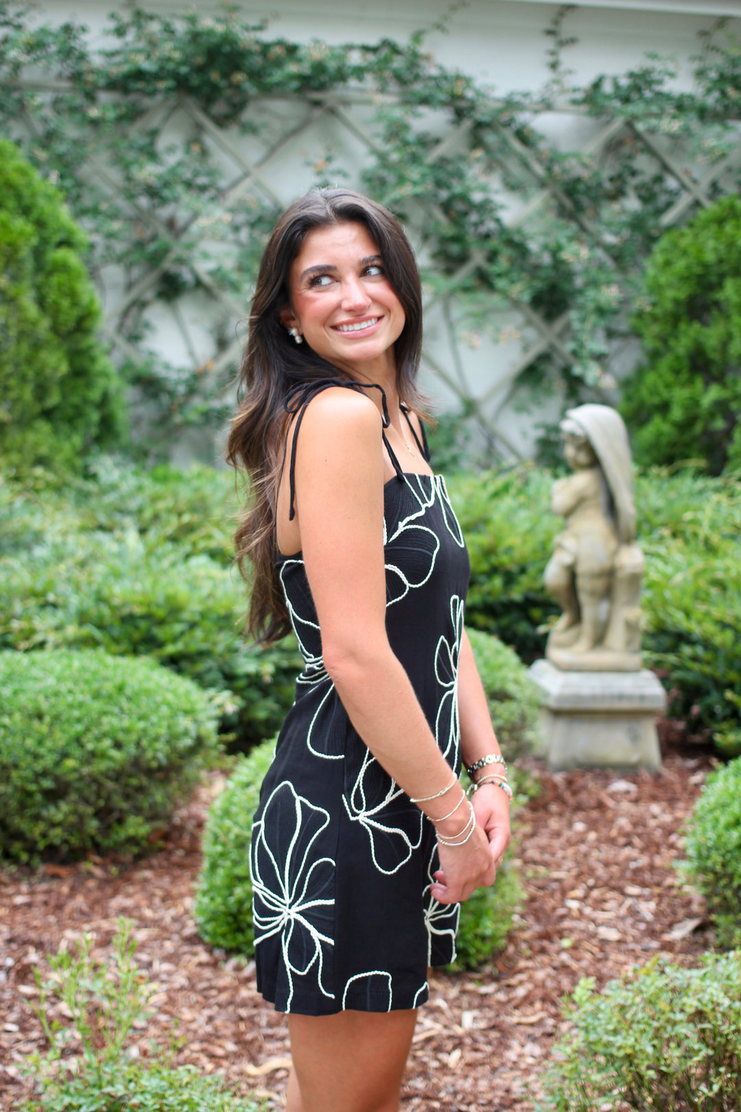 Midnight Garden Mini Dress