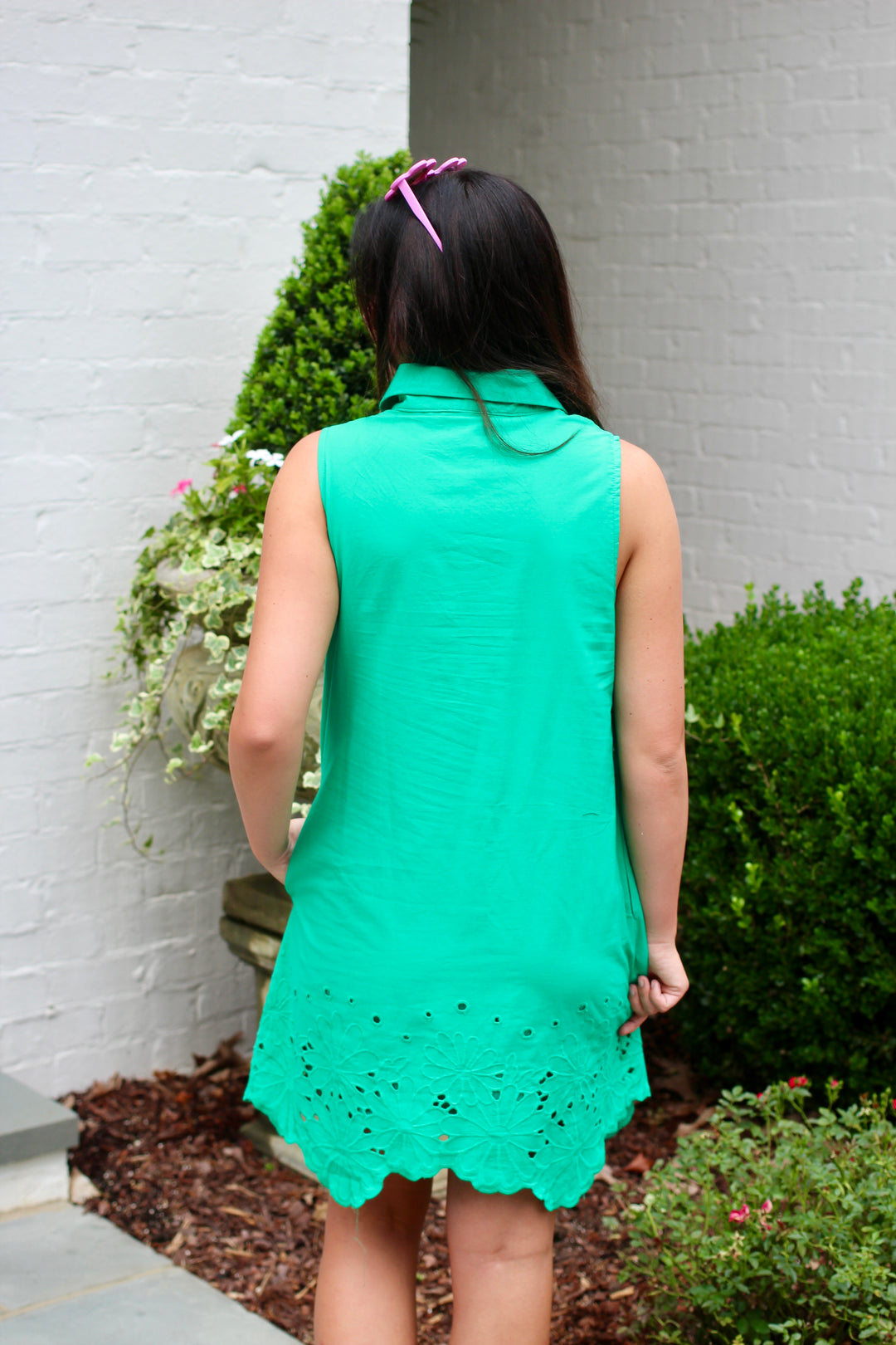 Magnolia Eyelet Mini Dress