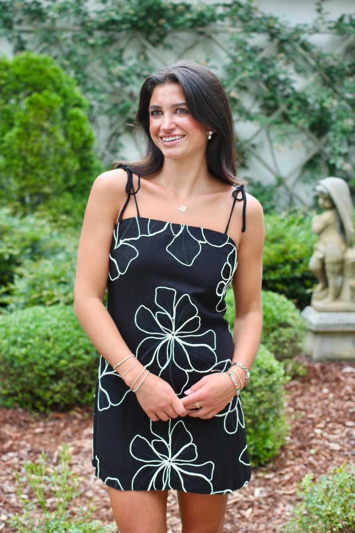 Midnight Garden Mini Dress
