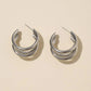 Multi Layer Hoop Earring