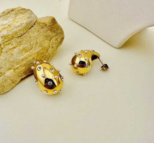 Raindrop Diamond Earrings