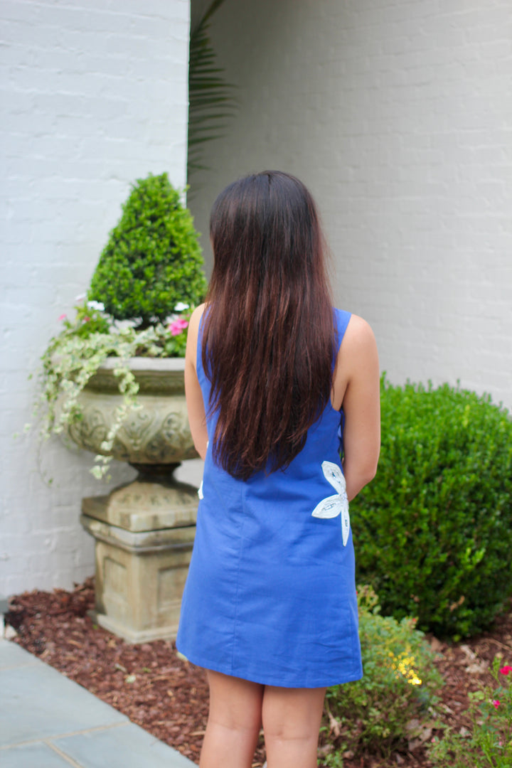 Indigo Shore Mini Dress