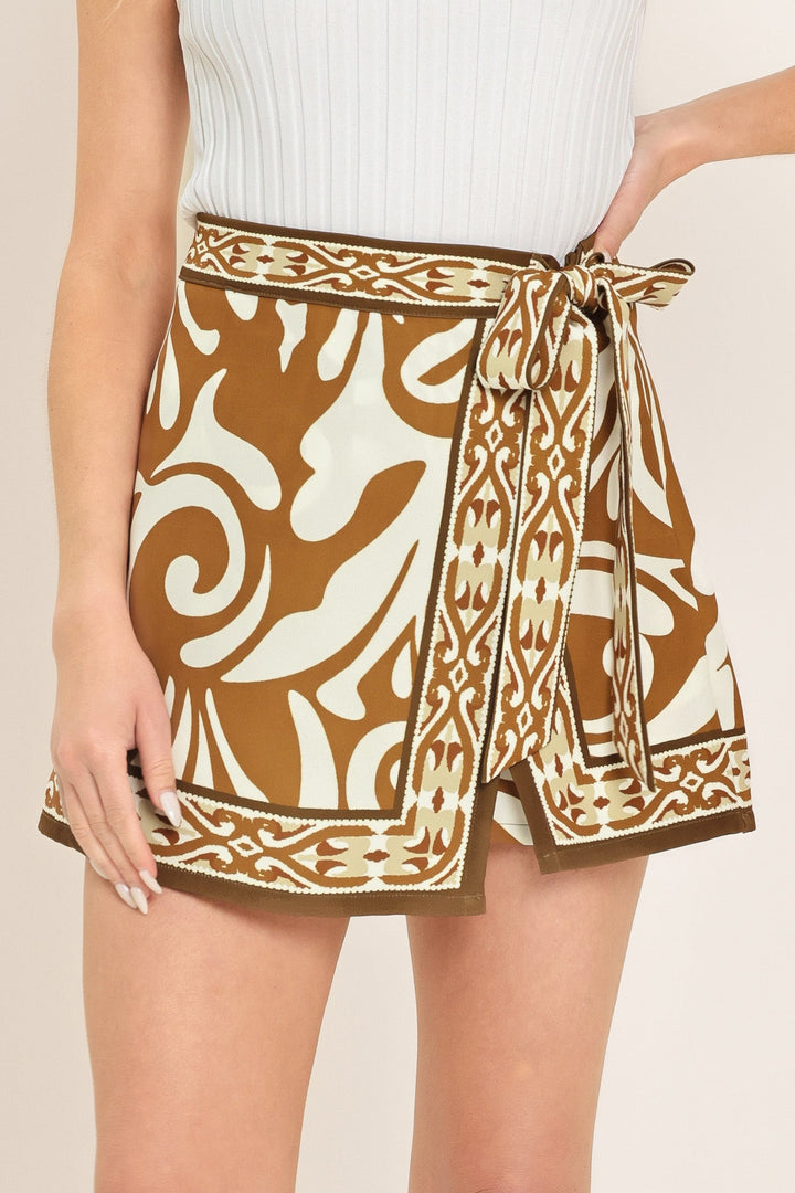 Kit Skort in CAMEL