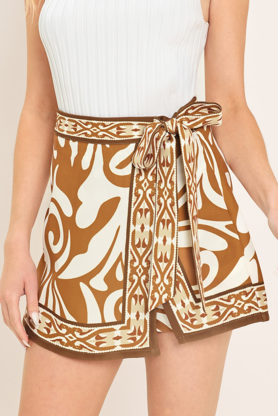 Kit Skort in CAMEL