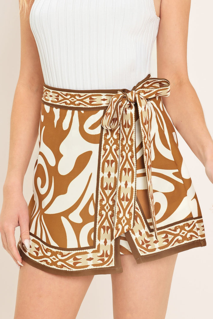 Kit Skort in CAMEL