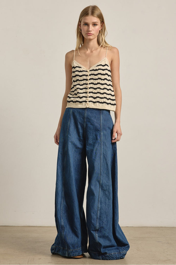 Bella Top in Stripe