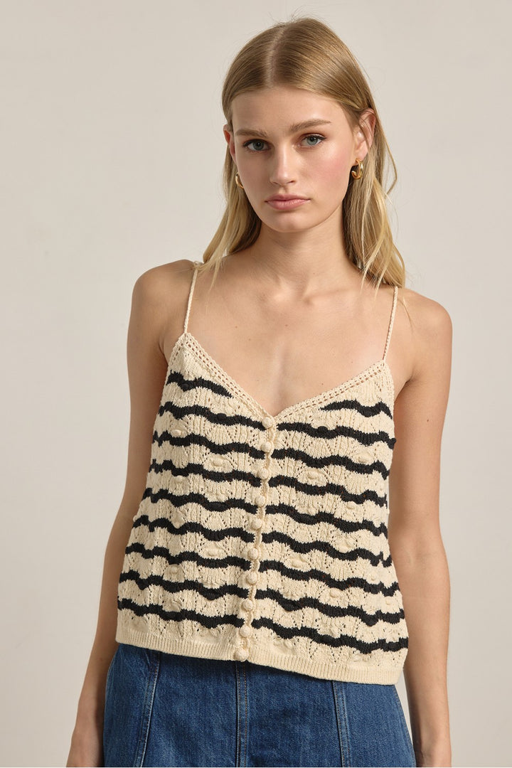 Bella Top in Stripe