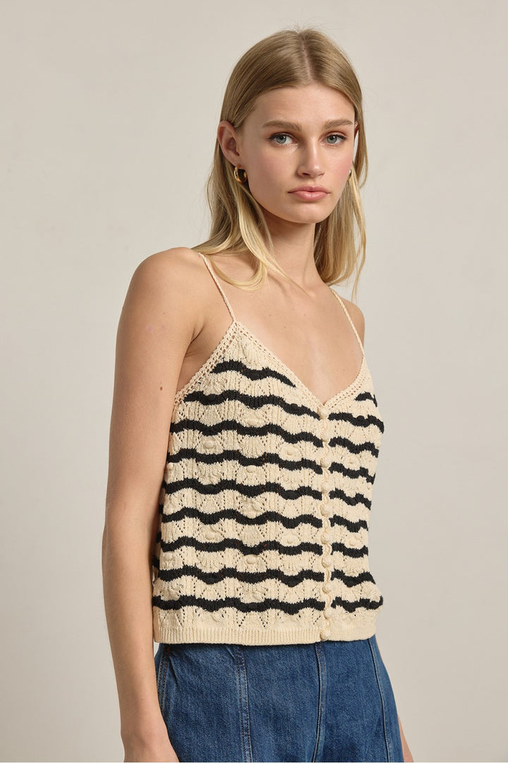 Bella Top in Stripe