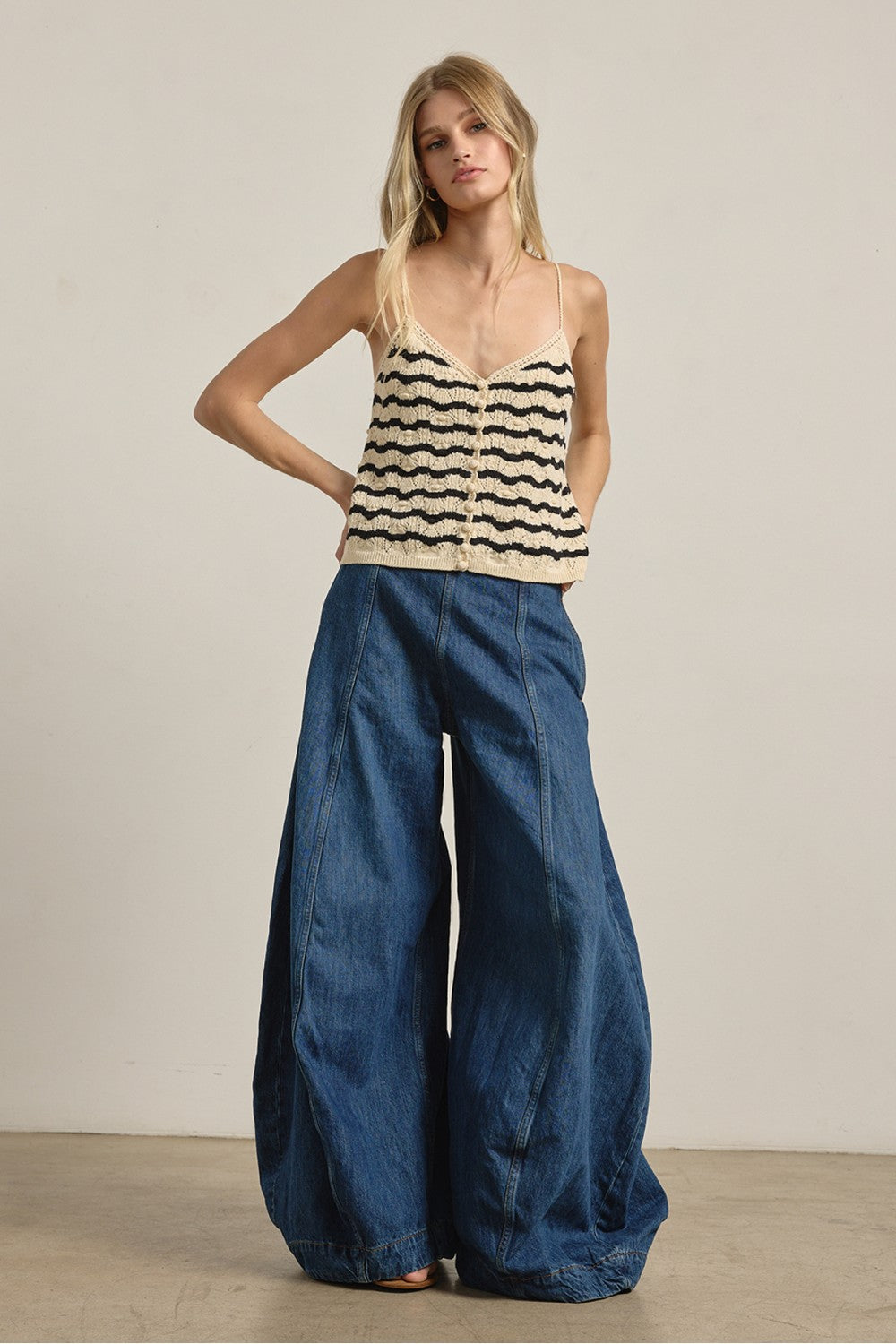 Bella Top in Stripe