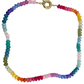 Rainbow Beaded Necklace