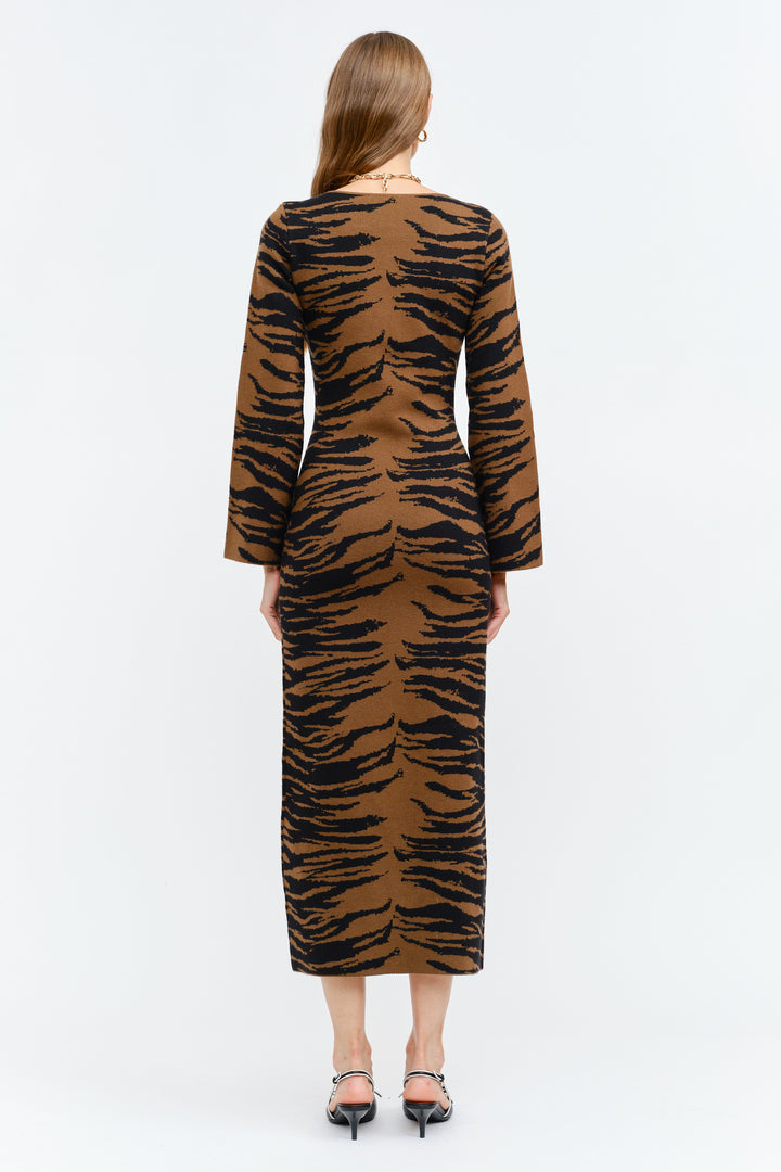 Tiger Sweater Dress