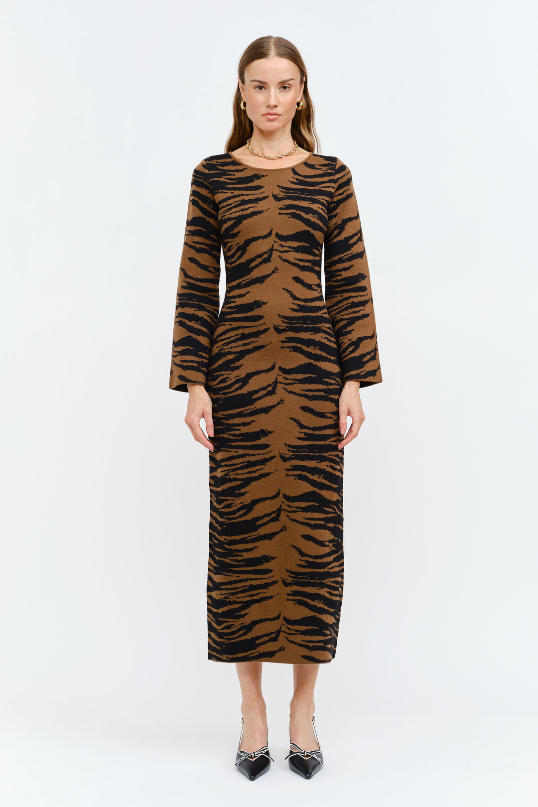 Tiger Sweater Dress