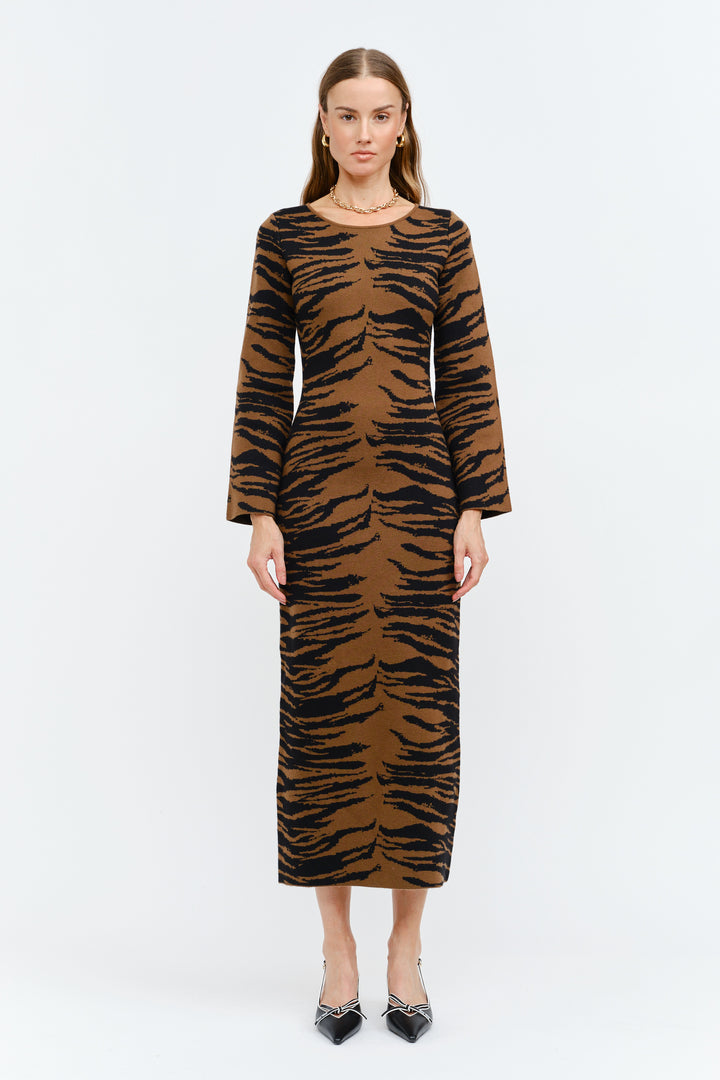 Tiger Sweater Dress