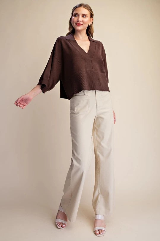 Nedra Sweater - Brown
