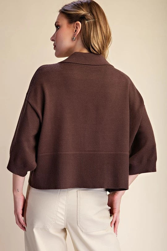 Nedra Sweater - Brown