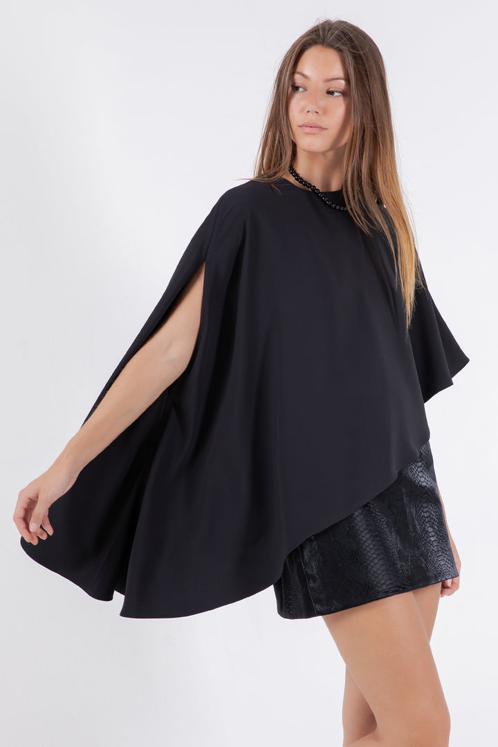Brielle Cape - Black
