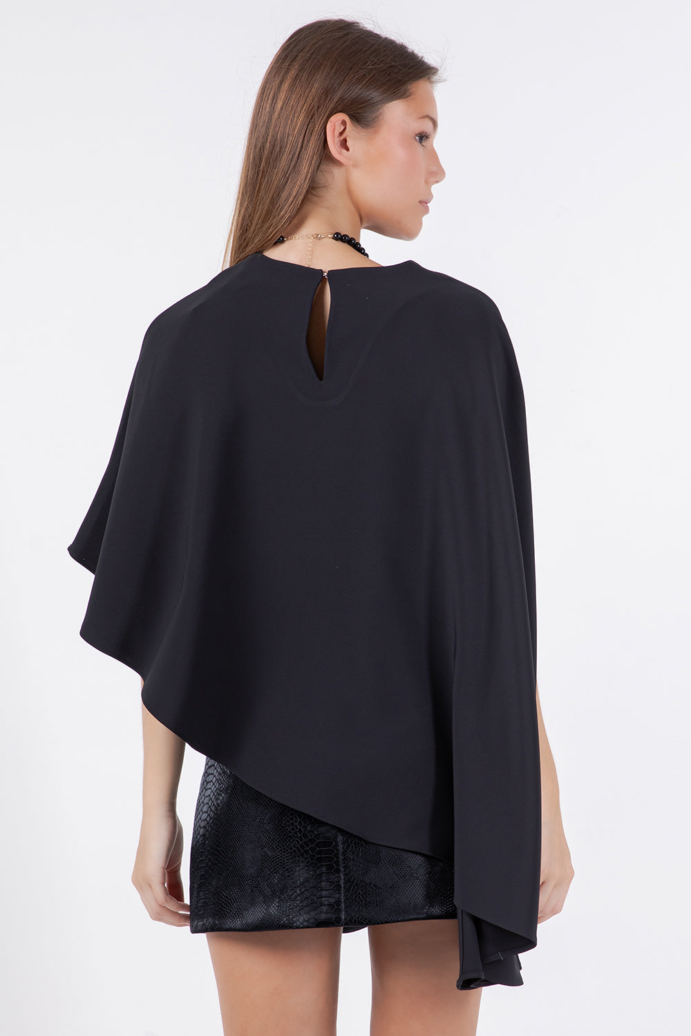 Brielle Cape - Black