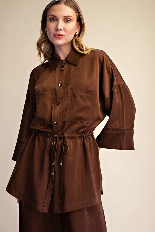 Zora Shirt - Brown