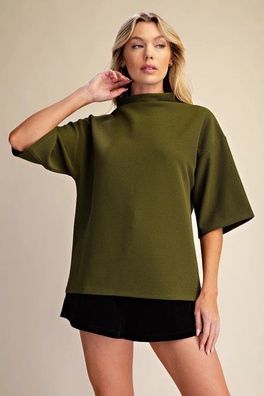 Opal Top - Olive