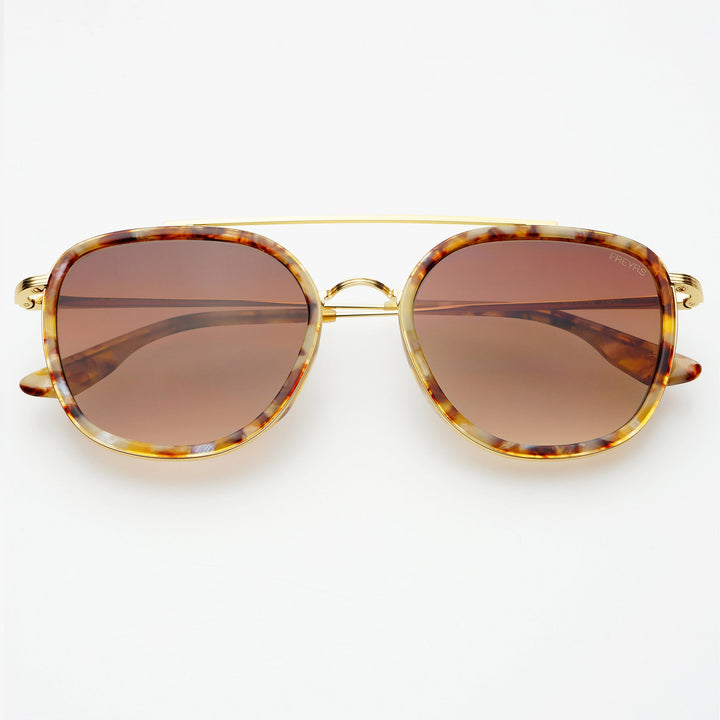 Weston Round Sunglasses - Brown Pearl