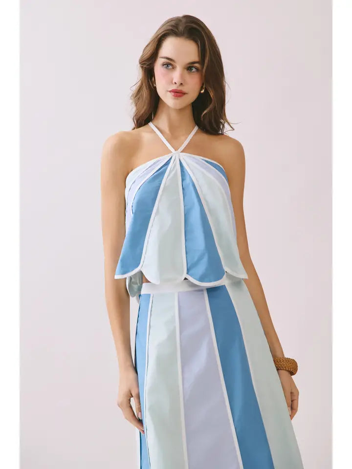 Ocean Blues Scallop Set