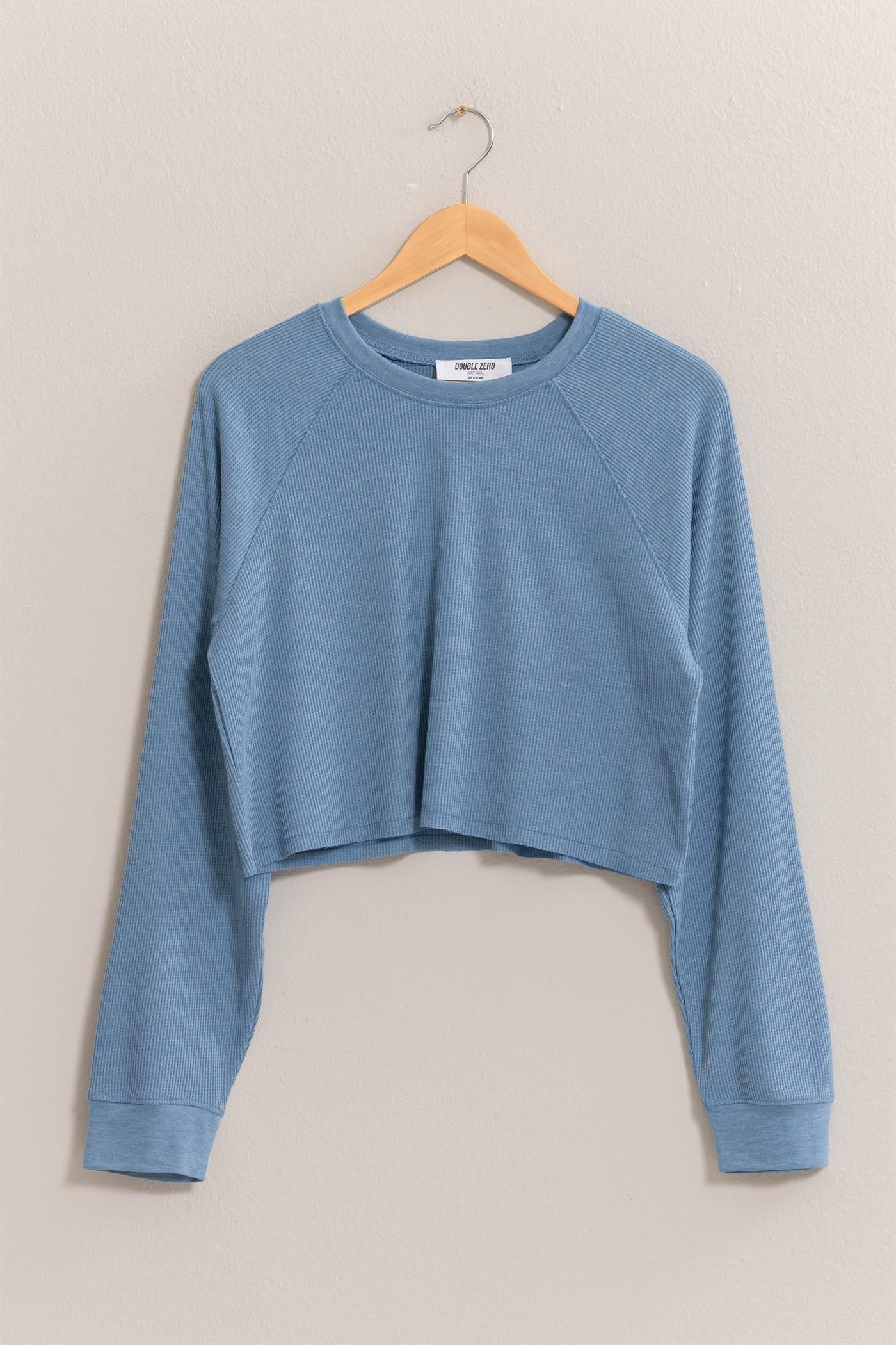 Waffle Long Sleeve Tee