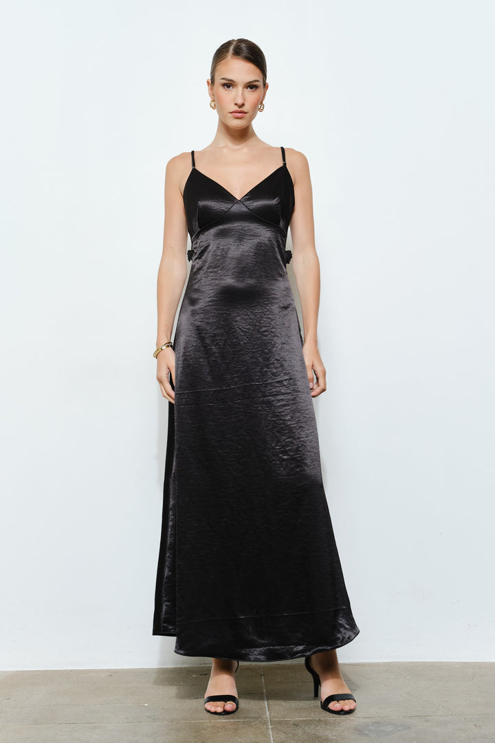Rosette Formal Dress