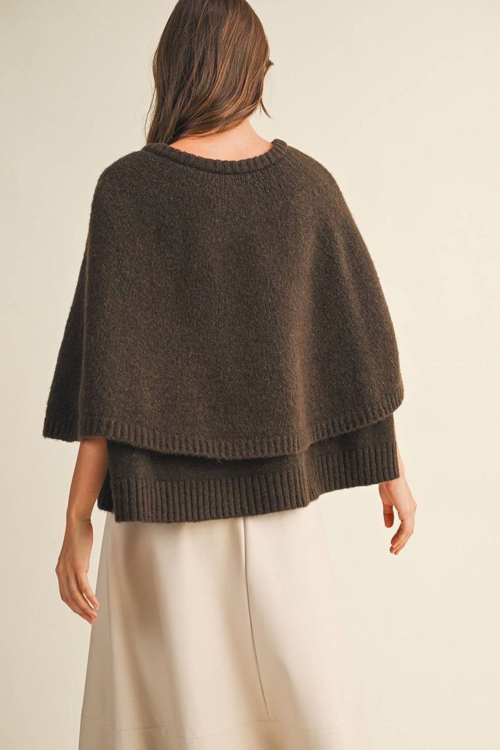 Maxine Capelet in Espresso