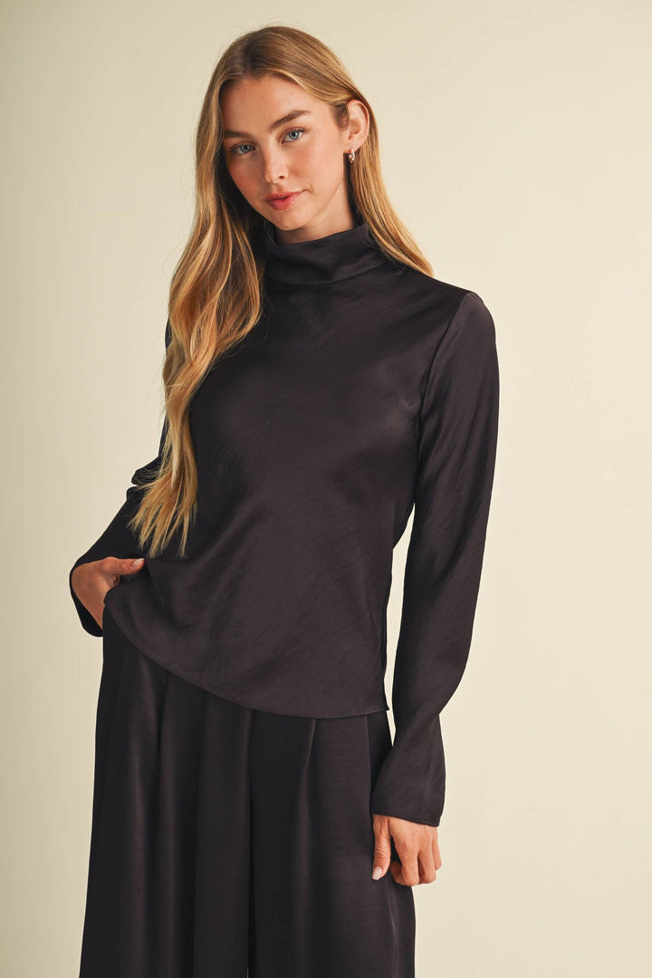 Nina Top in Choco Fondant