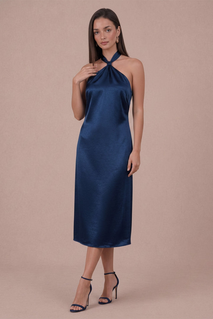 Lina Dress in Navy