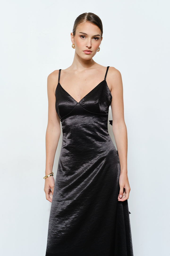 Rosette Formal Dress