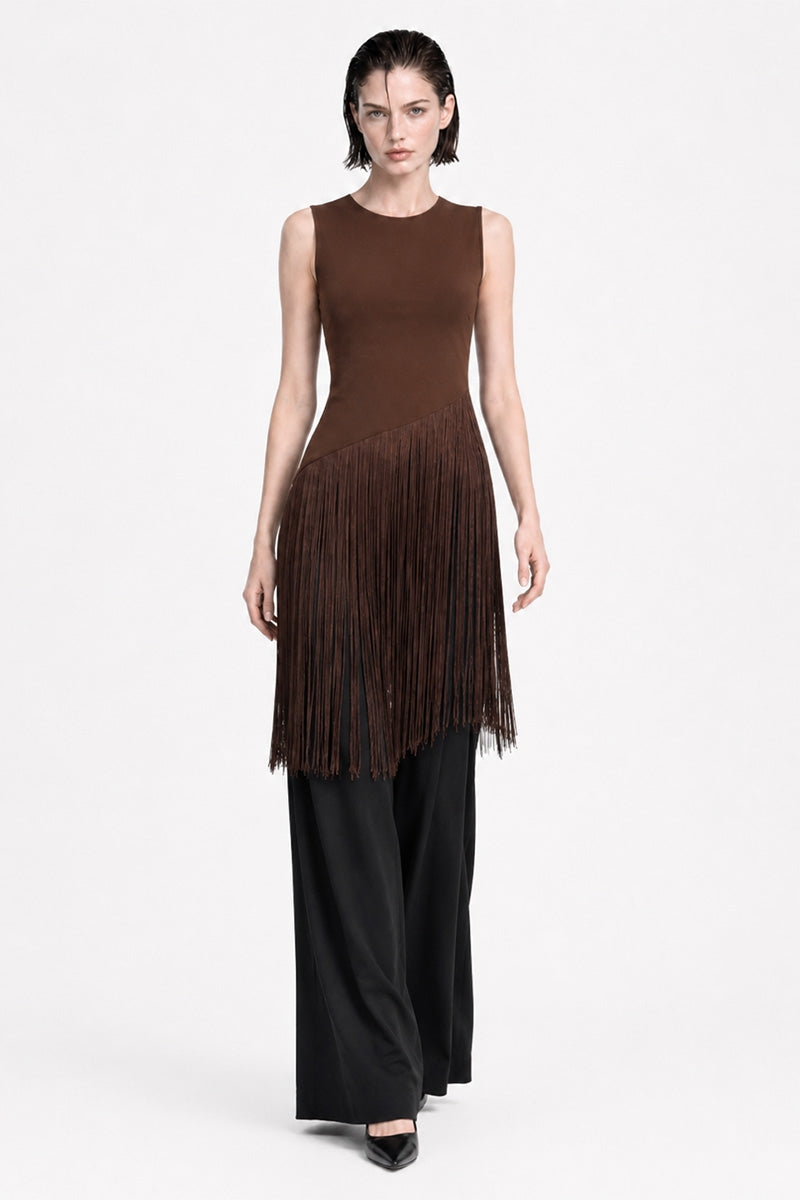 Mirren Top in Chocolate