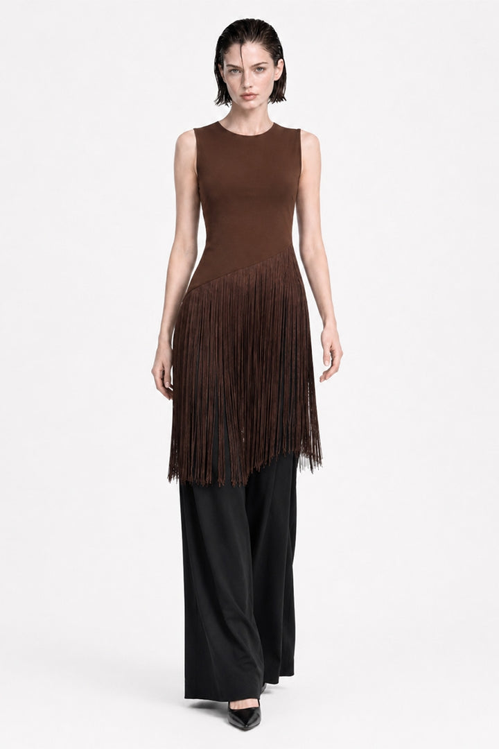 Mirren Top in Chocolate
