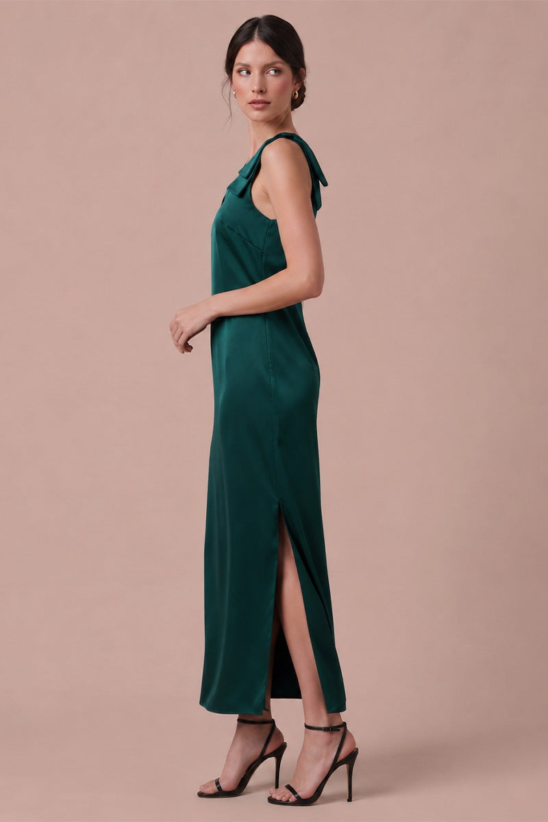 Emery Dress in Emerald Green