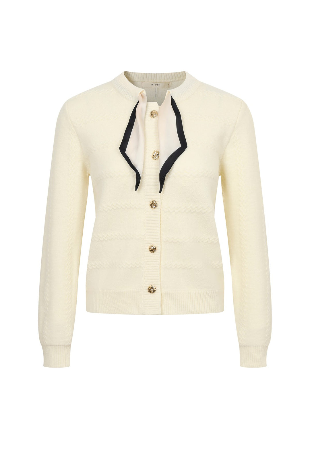 Preppy Scarf Sweater