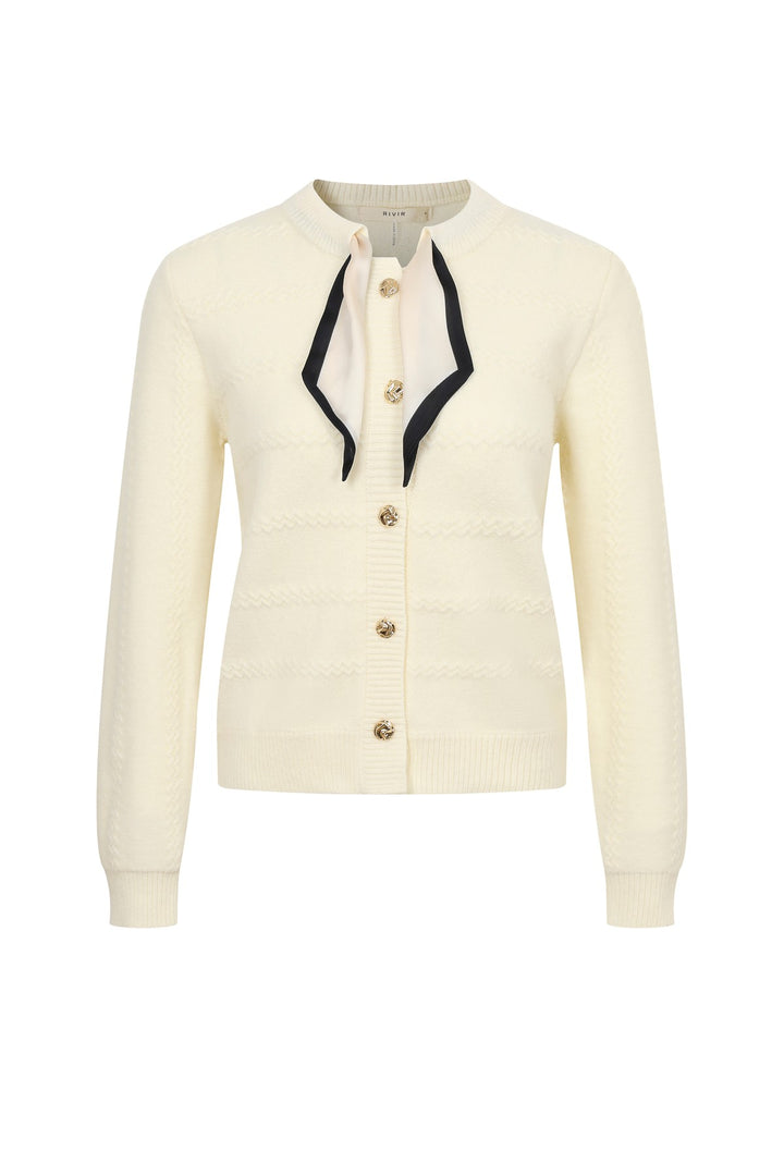 Preppy Scarf Sweater
