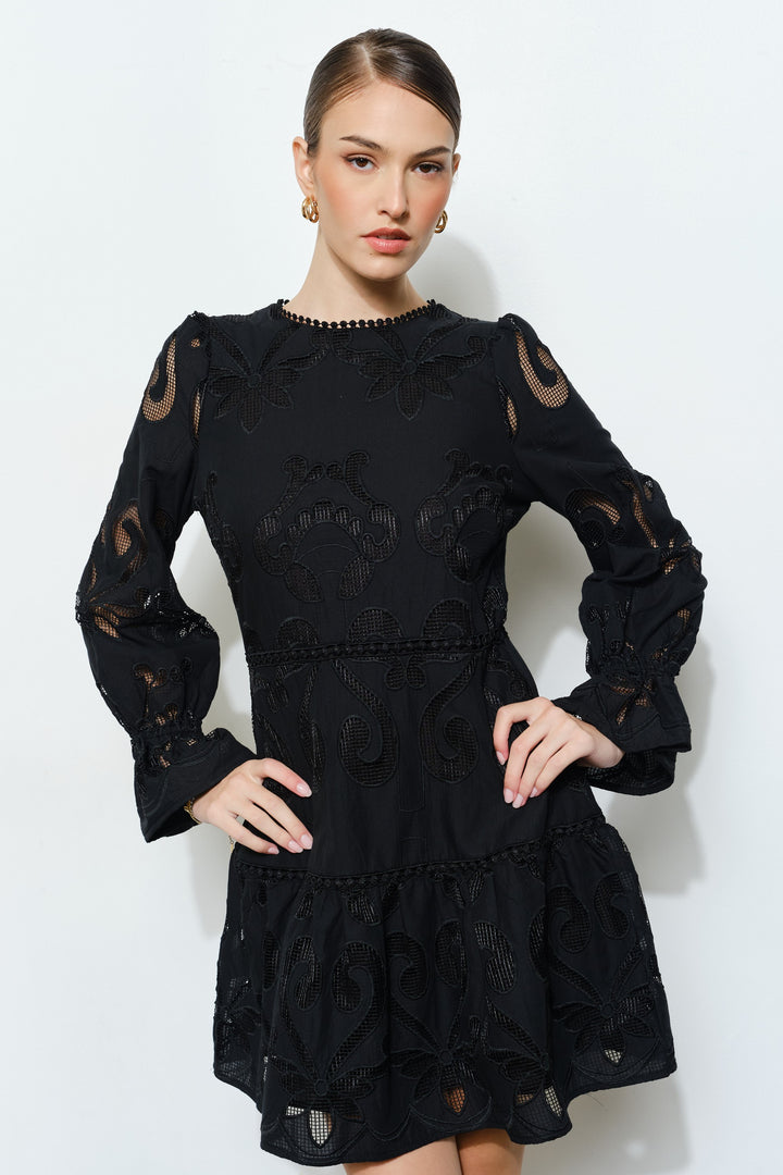 Laced Little Black Dress