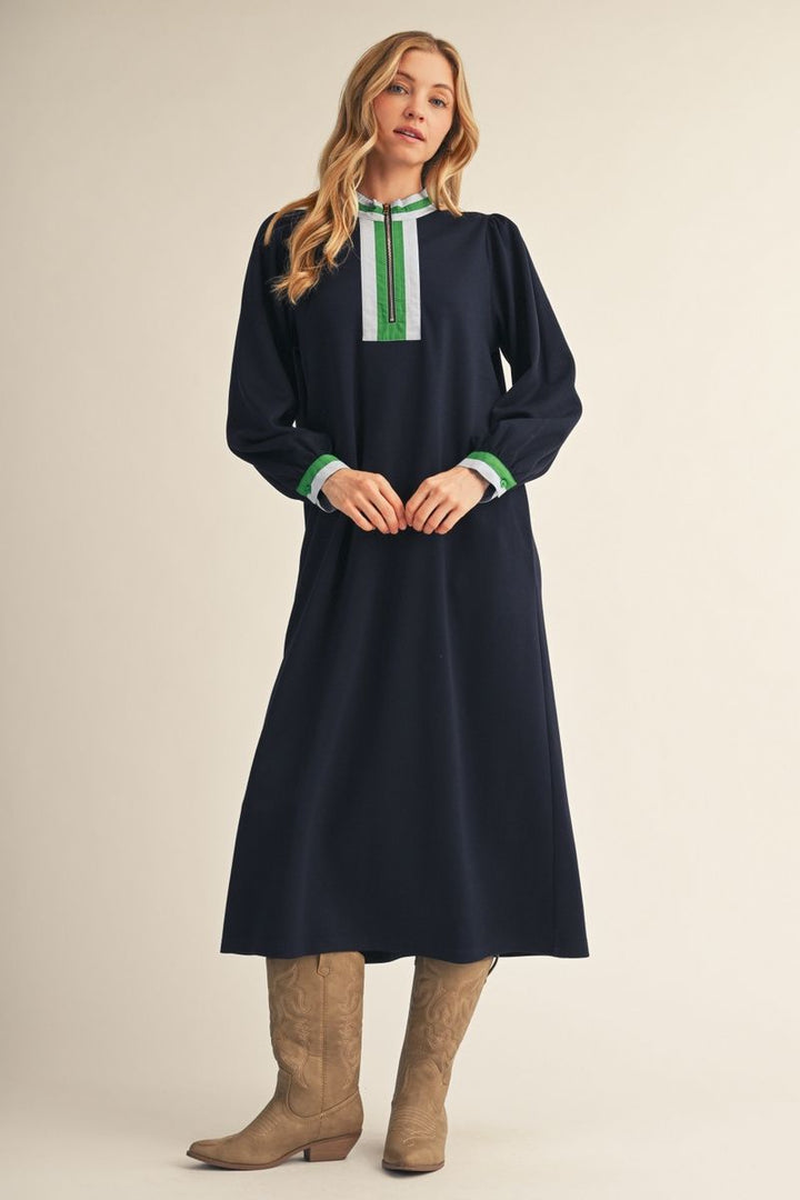 Rebecca Dress - Navy