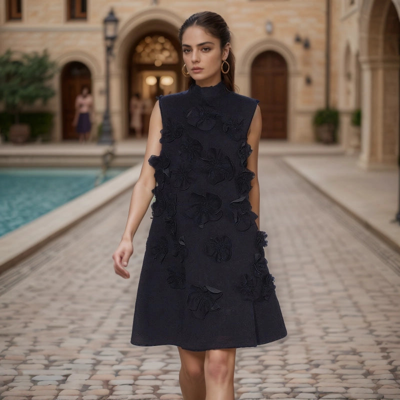 Floral Statement Mini Dress