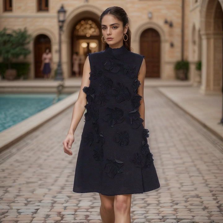 Floral Statement Mini Dress